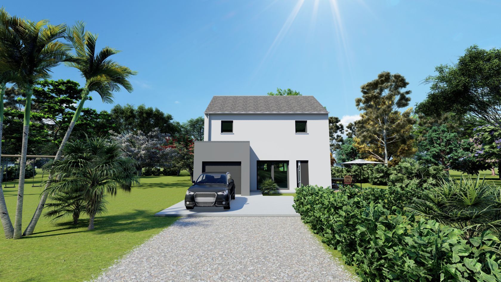 maison à construire de 104m2 disponible à GUIGNEN (35580)
