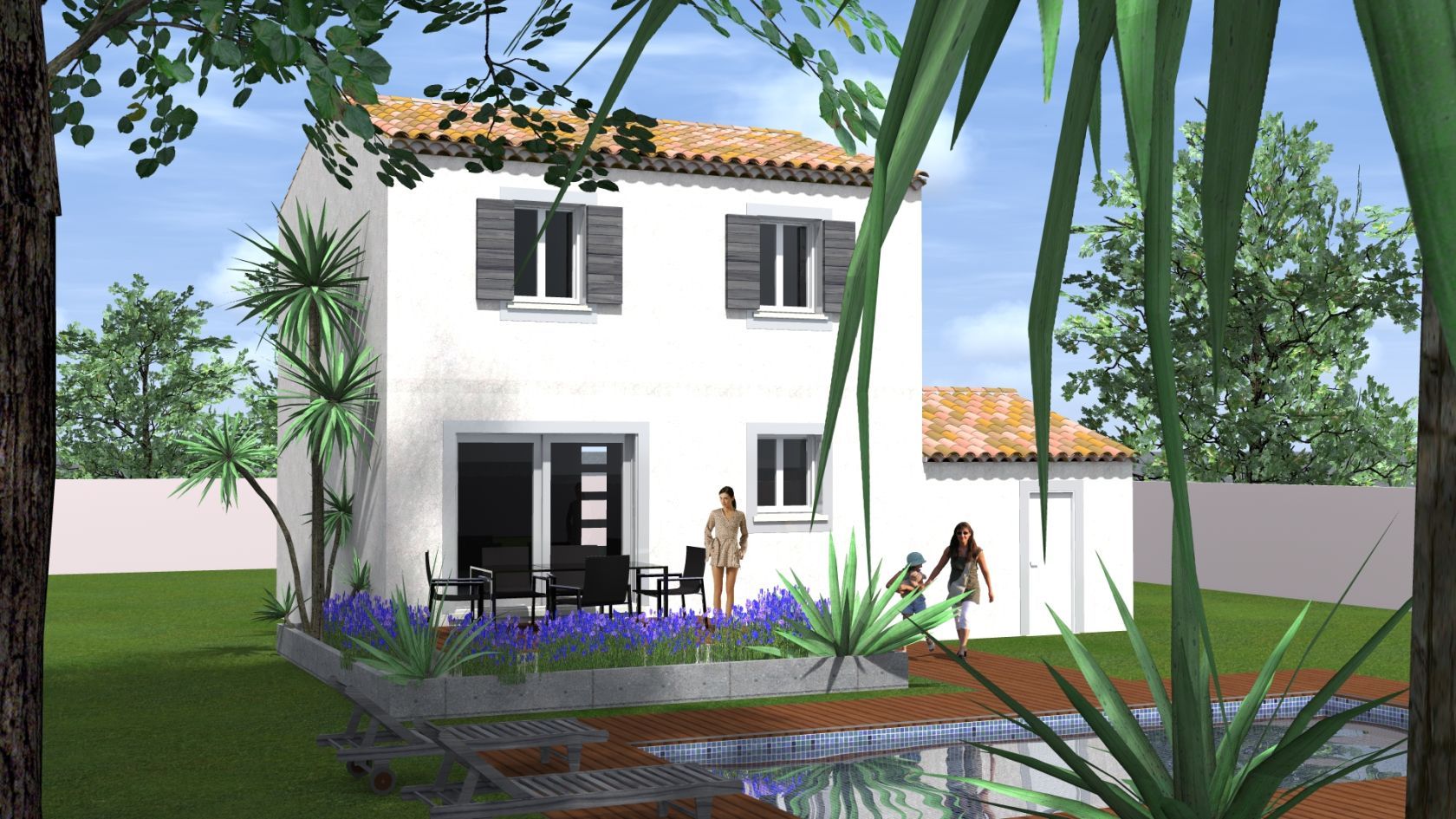 Magnifique maison à construire à MONTAGNAC
