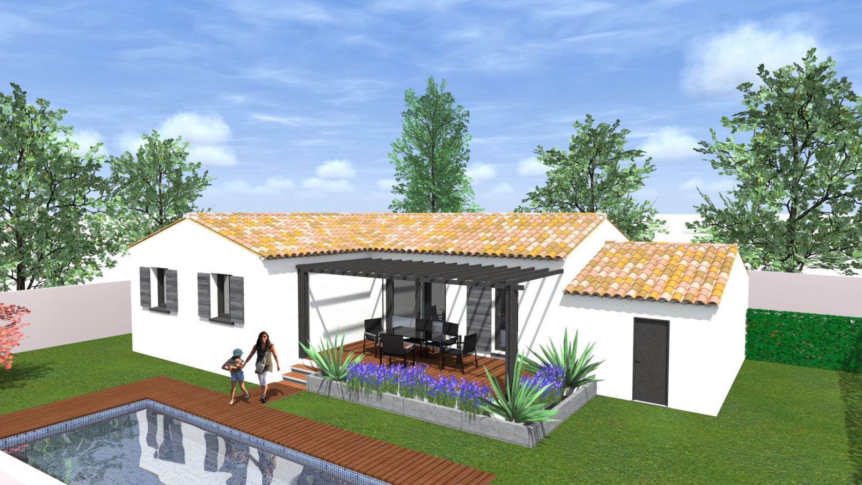 maison de 85m2 à SORGUES (84700)