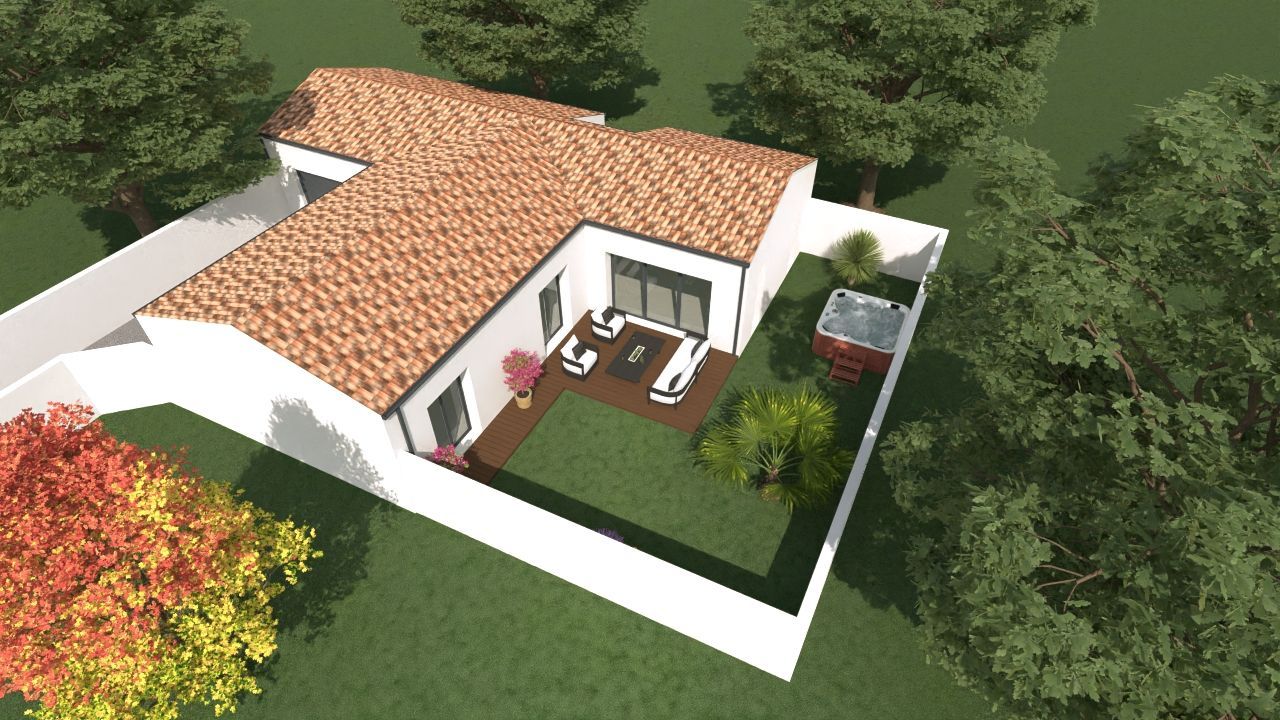 Ravissante maison individuelle de 90m2 en vente à MONTROY (17220)