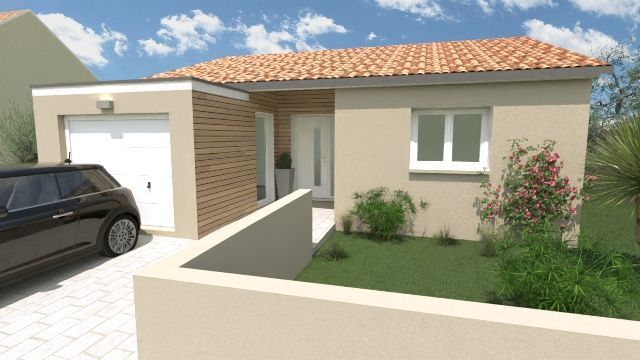 maison individuelle de 85m2 disponible à DOMPIERRE-SUR-MER