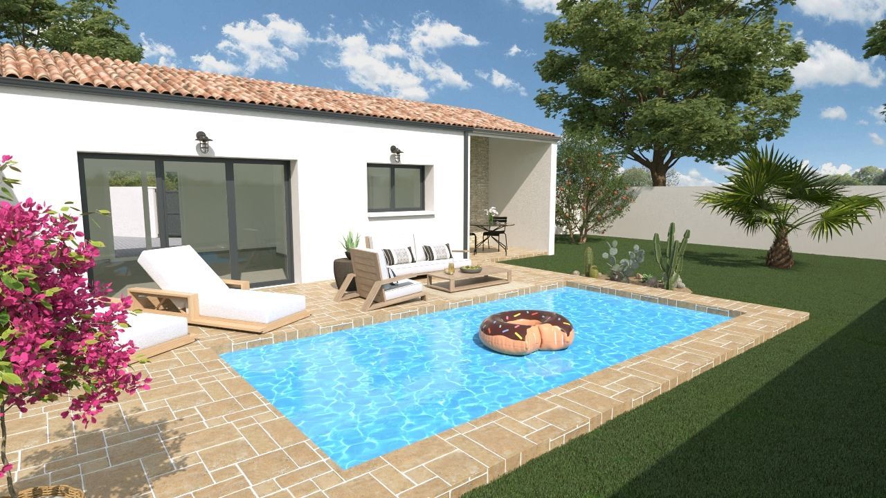 Magnifique maison à construire de 130m2 en vente à NIEUL-SUR-MER