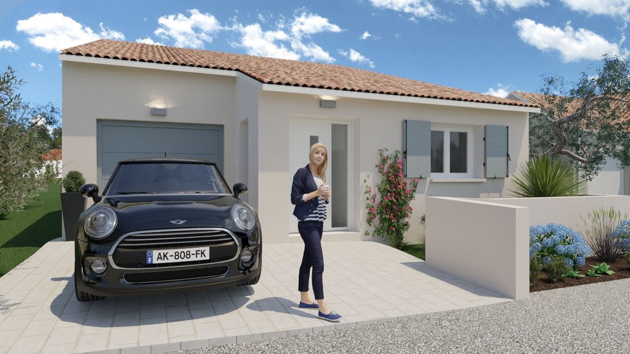 maison à construire de 107m2 disponible à LA ROCHELLE