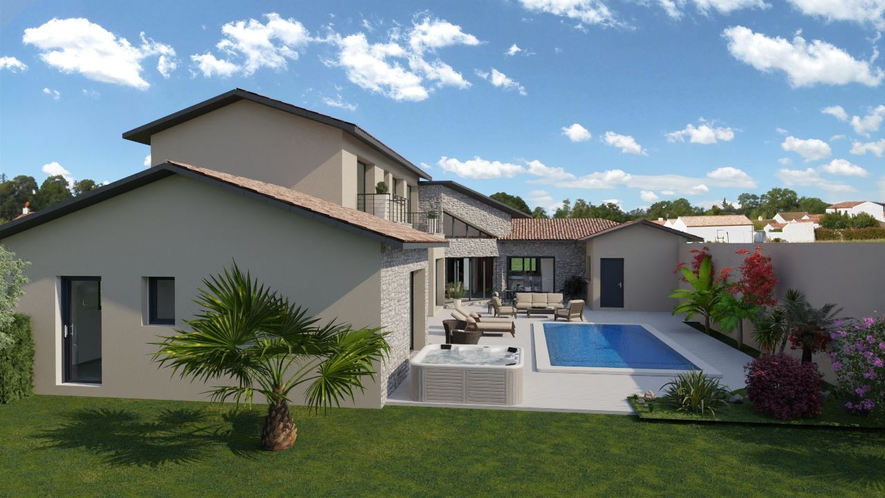 Belle maison à construire à BALLON (17290)