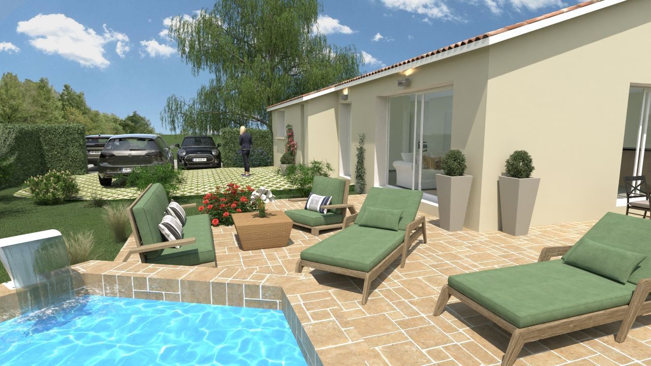 Belle maison de 80m2 en vente à LE THOU