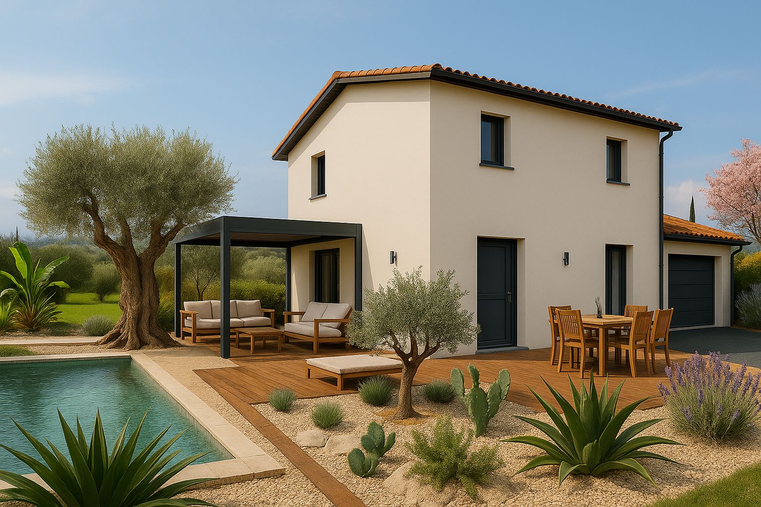 Magnifique maison individuelle de 90m2 en vente à SAINT-BLAISE-DU-BUIS