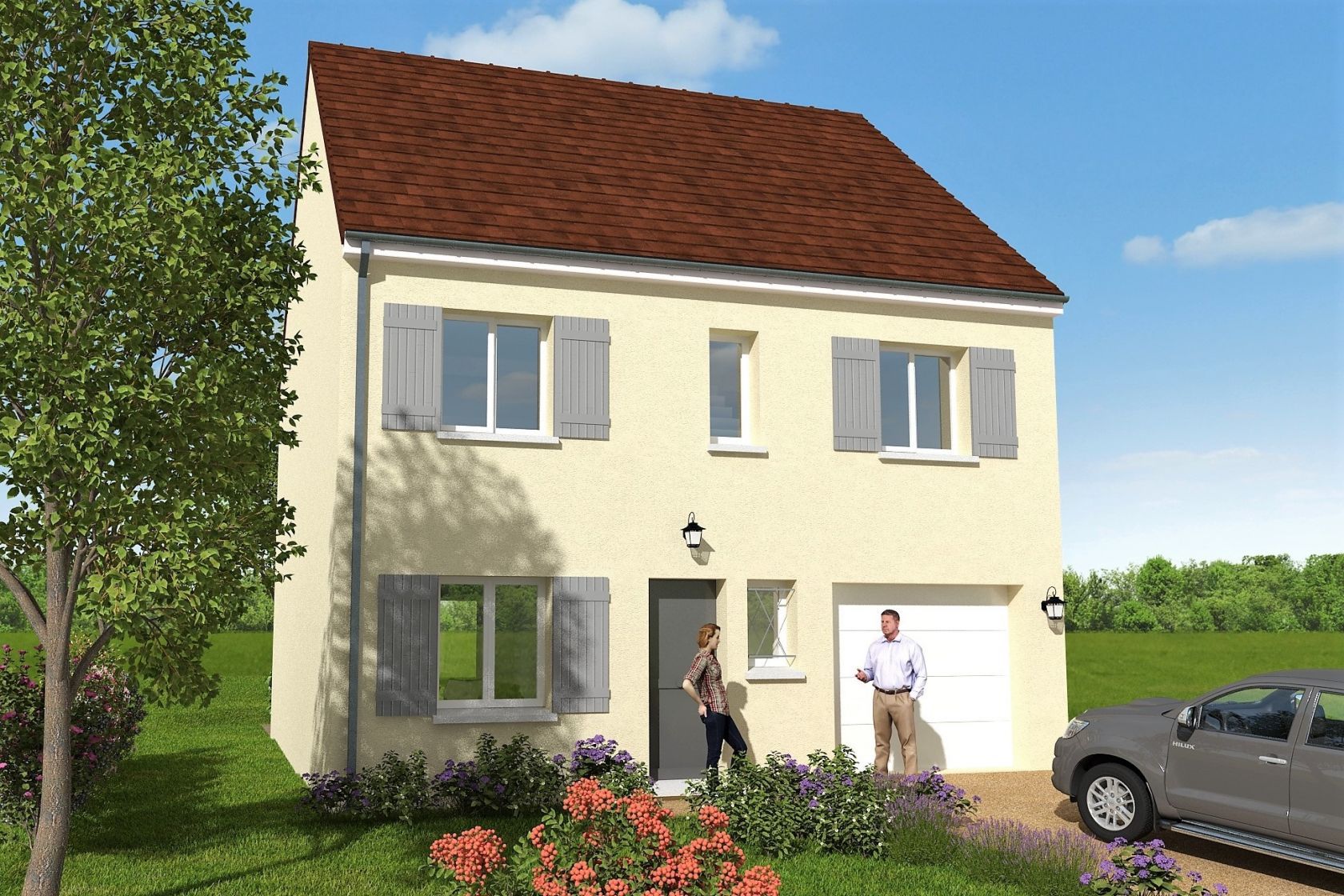 maison à construire disponible à COURSON-LES-CARRIERES