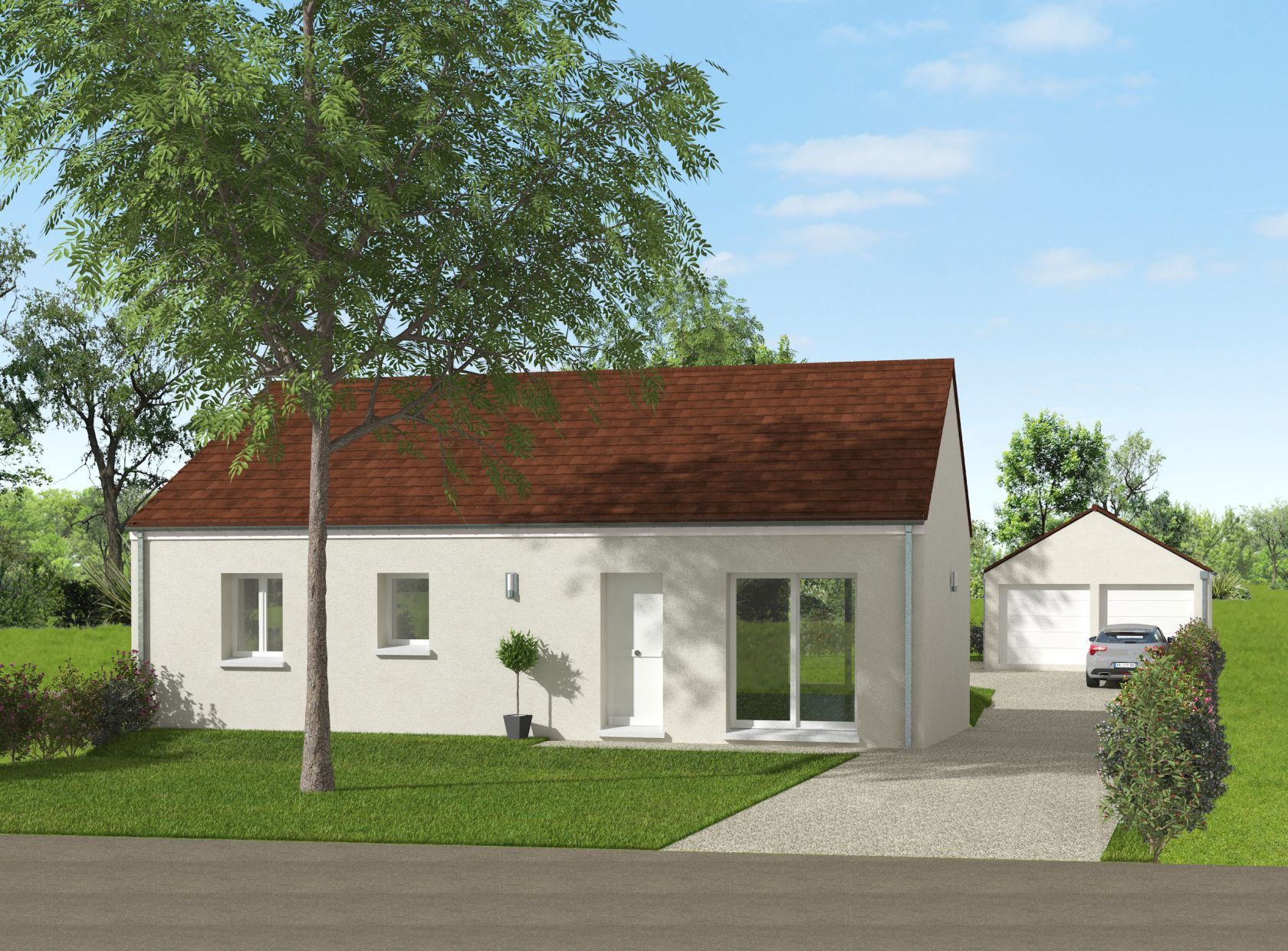 maison à construire de 87.5m2 disponible à VINNEUF