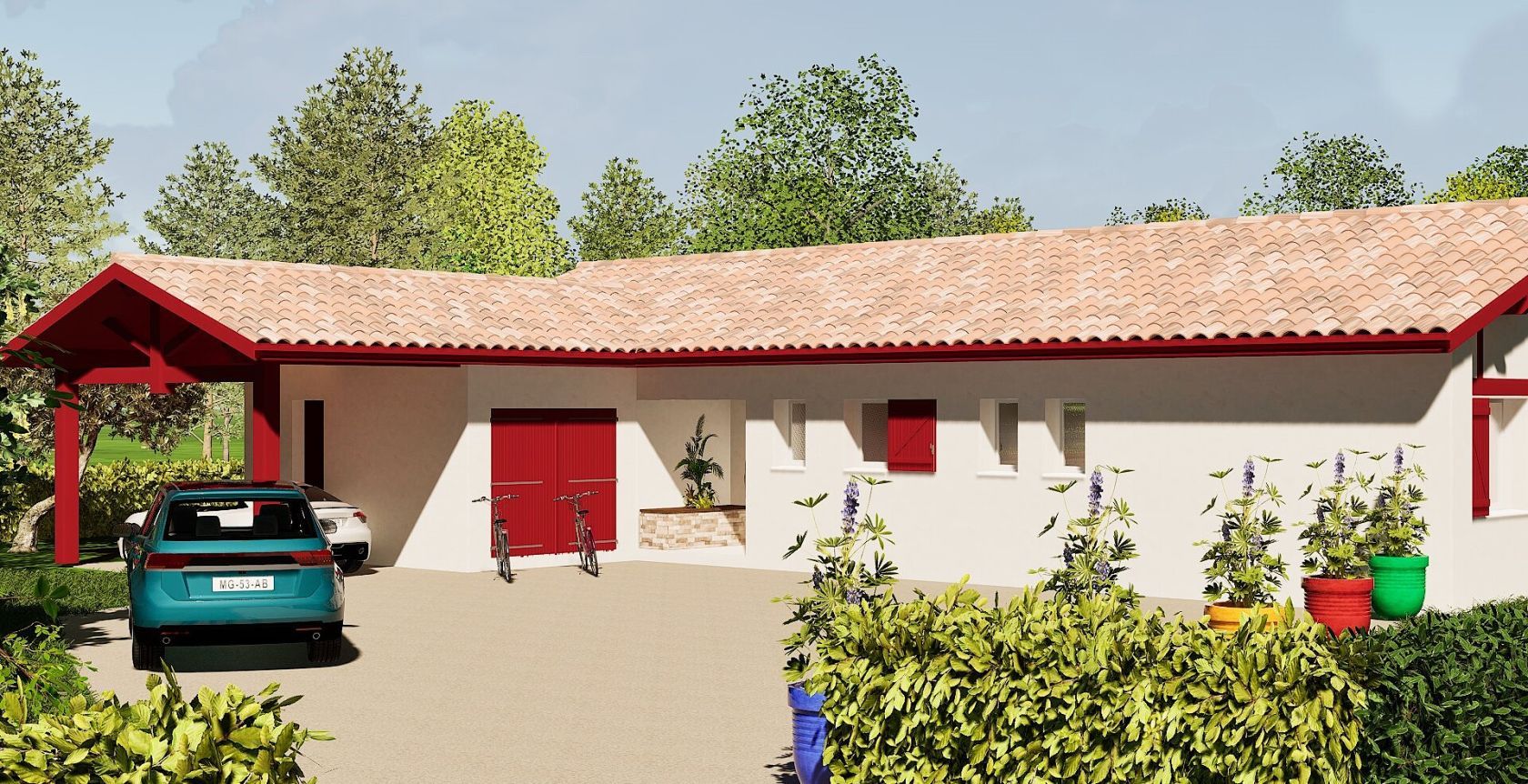 maison individuelle de 127.59m2 à USTARITZ