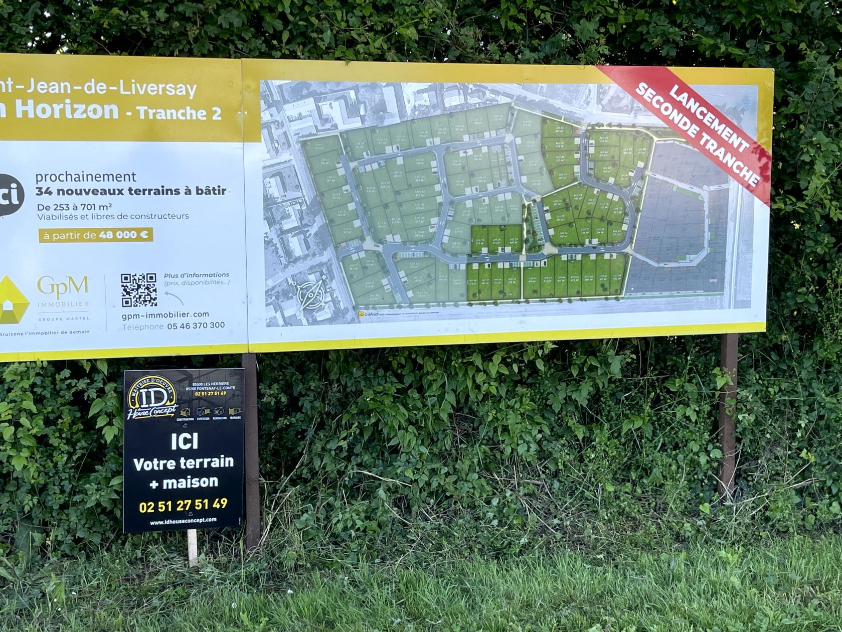 terrain de 380m2 disponible à SAINT-JEAN-DE-LIVERSAY