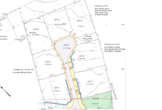 Charmant terrain constructible à POUILLE (85570)