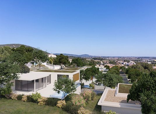 Agréable terrain à batir viabilisé de 437m2 en vente à FRONTIGNAN (34110)