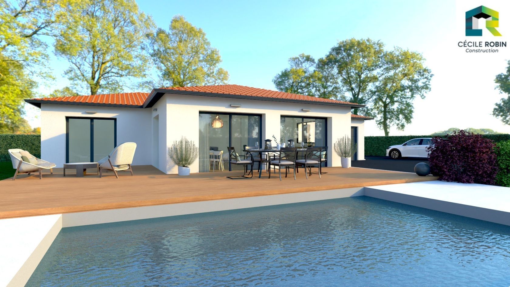 Ravissant terrain à vendre viabilisé disponible à ESTIVAREILLES (42380)