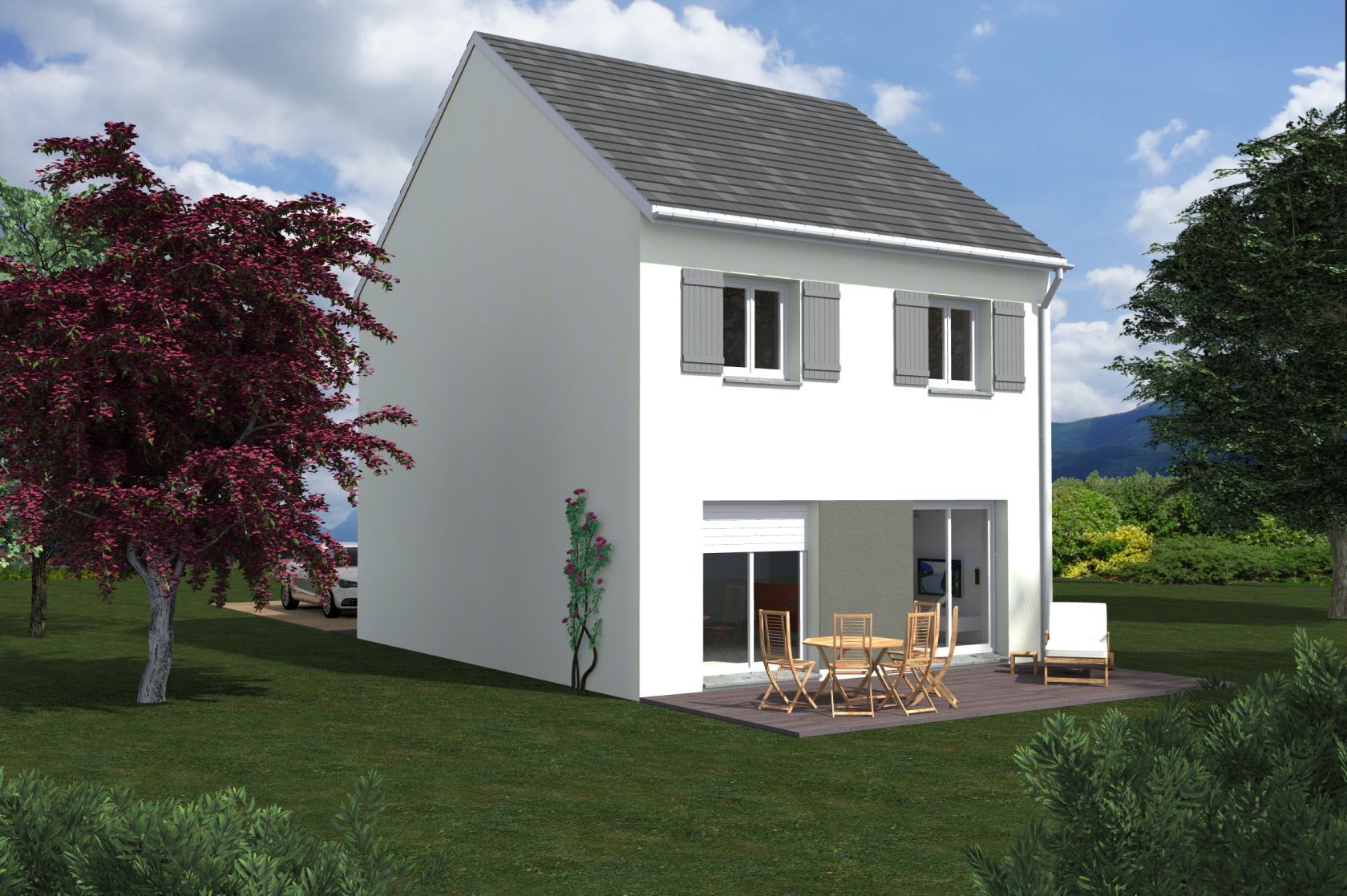 maison à construire de 96m2 à LAGNY-SUR-MARNE