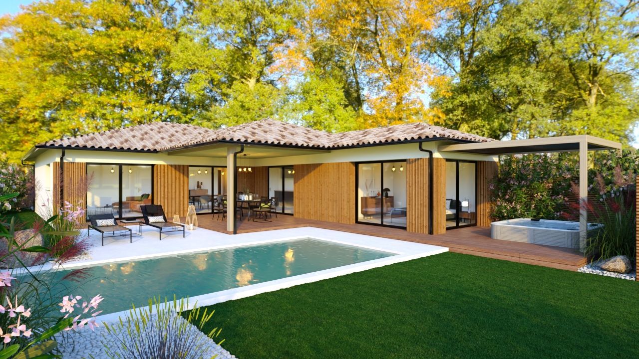 Agréable maison individuelle disponible à BIGANOS (33380)