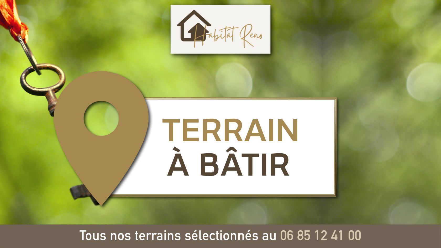 terrain à construire de 700m2 en vente à GUICHAINVILLE