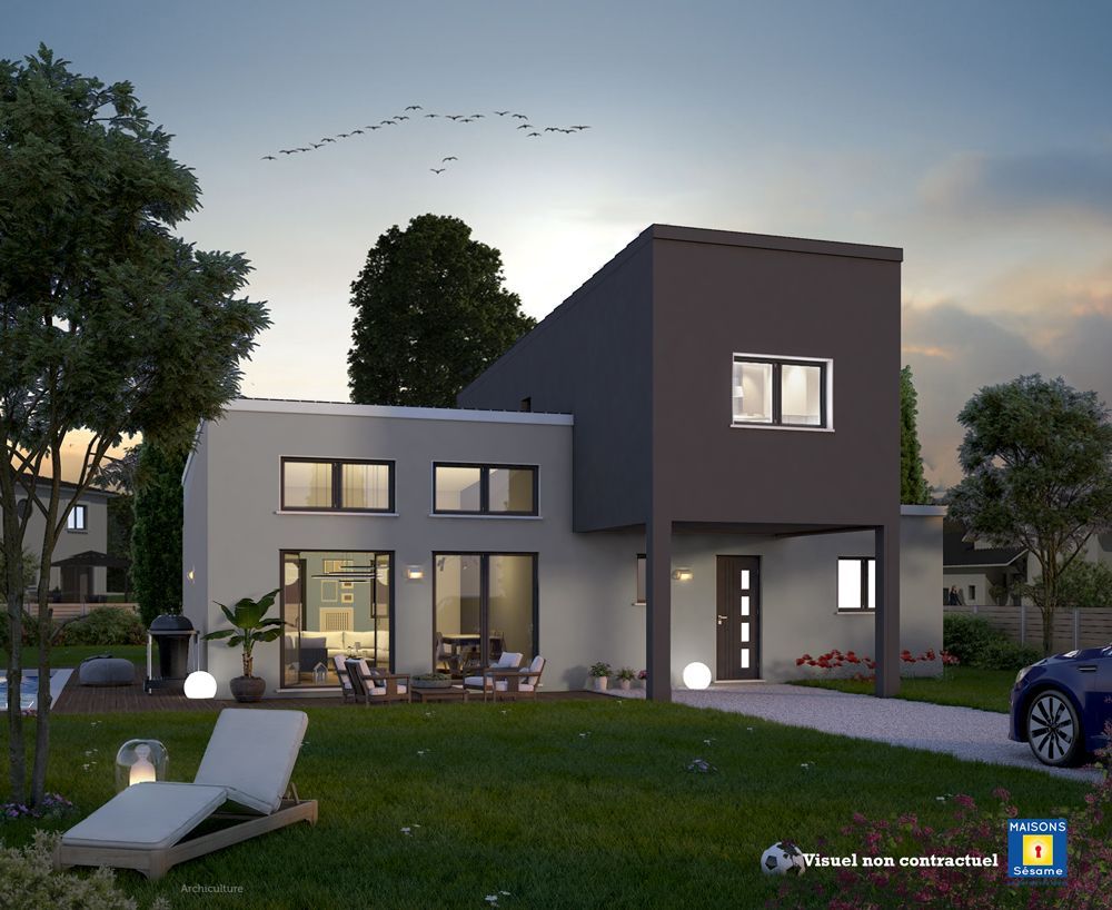 maison à construire de 110m2 en vente à SAINT-BRICE-SOUS-FORET