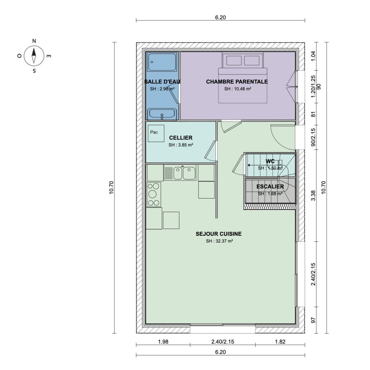 Agréable maison à vendre à MONTIGNY-LES-CORMEILLES (95370)