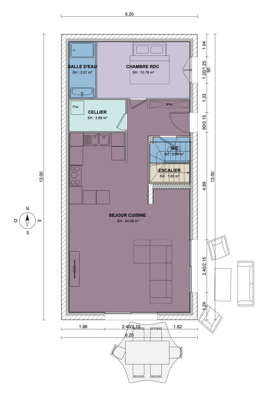 Ravissante maison individuelle à MONTIGNY-LES-CORMEILLES (95370)
