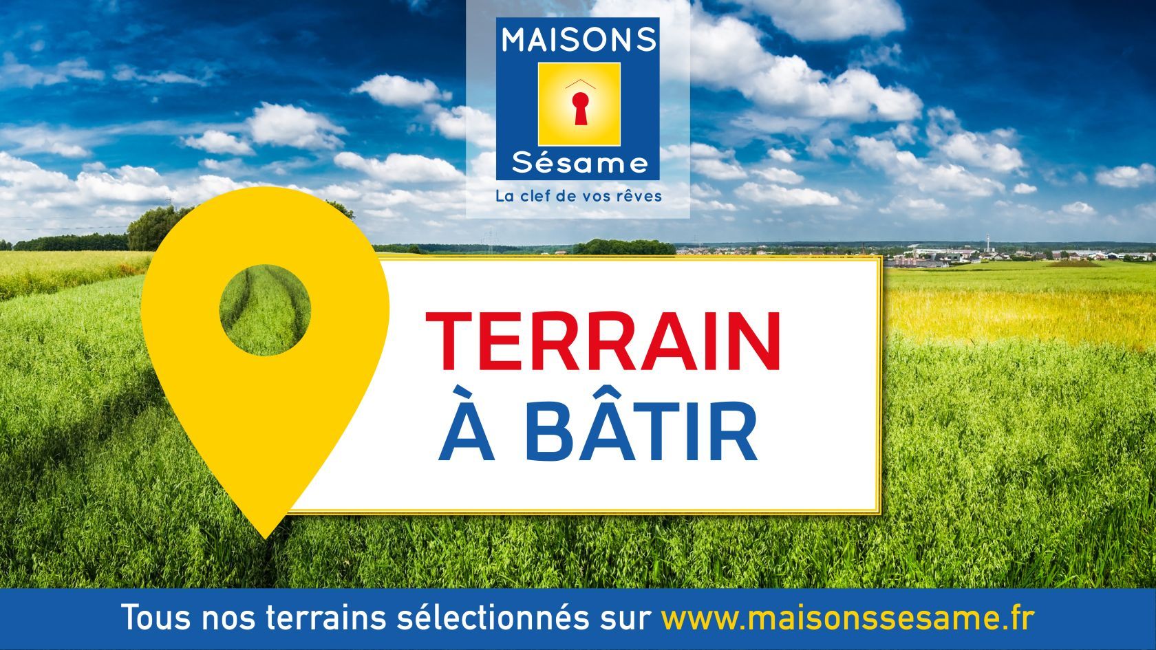 terrain à batir viabilisé de 520m2 en vente à MONTEREAU-FAULT-YONNE