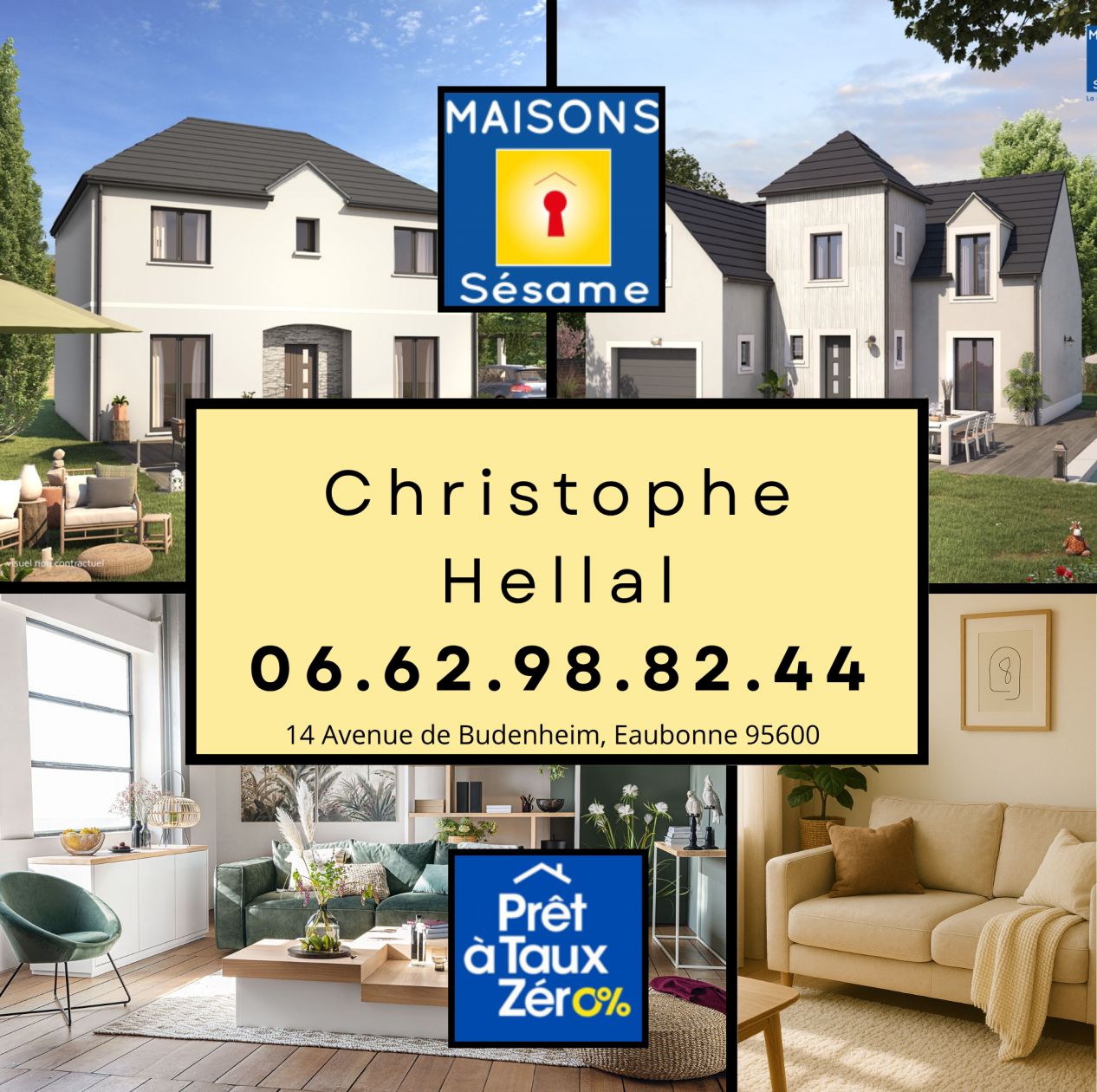 Sublime terrain de 650m2 disponible à SANNOIS (95110)