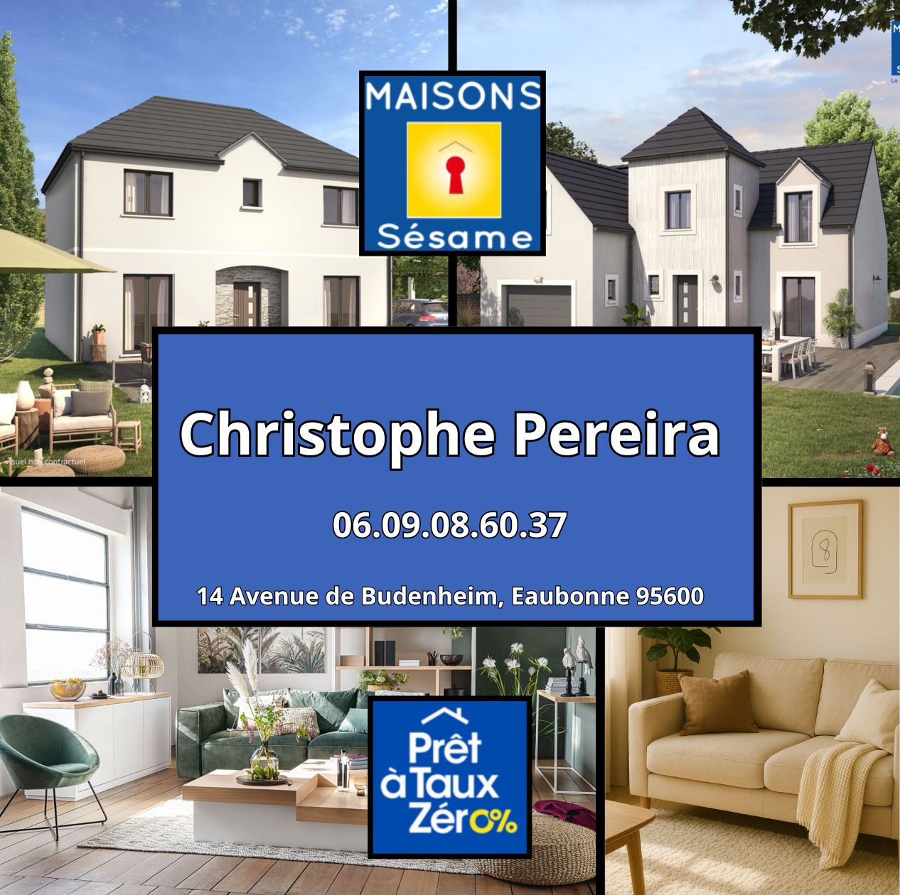 Superbe terrain à batir de 430m2 à FRANCONVILLE (95130)