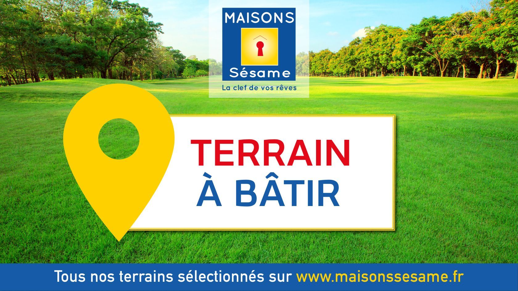 terrain à batir viabilisé disponible à VILLENEUVE-LE-ROI