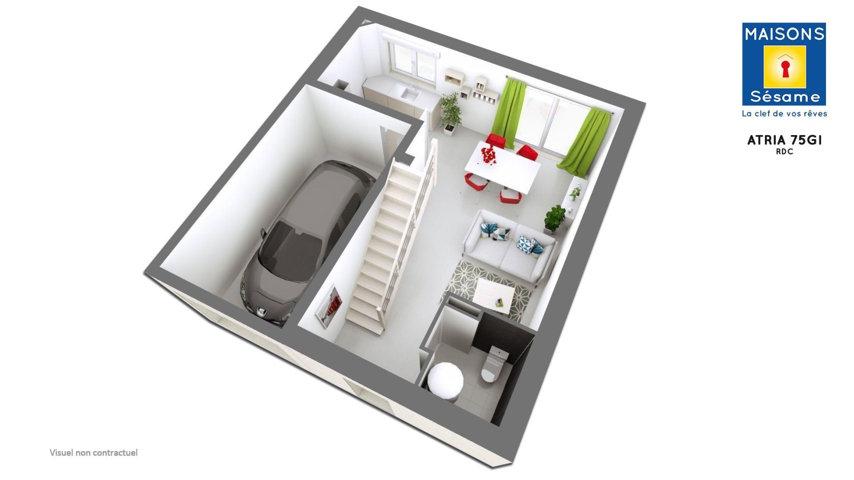 Offre de maison individuelle de 74m2 en vente à MAROLLES-EN-HUREPOIX