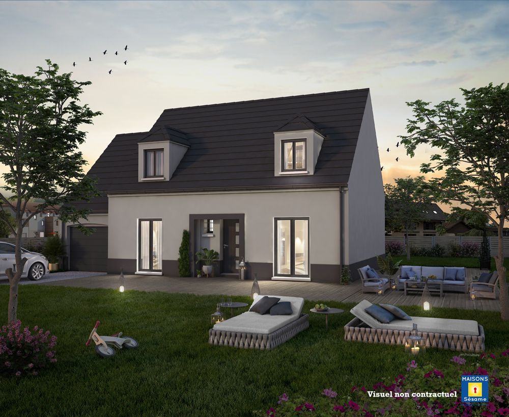 maison à construire de 125m2 à SAINTE-GENEVIEVE-DES-BOIS (91700)