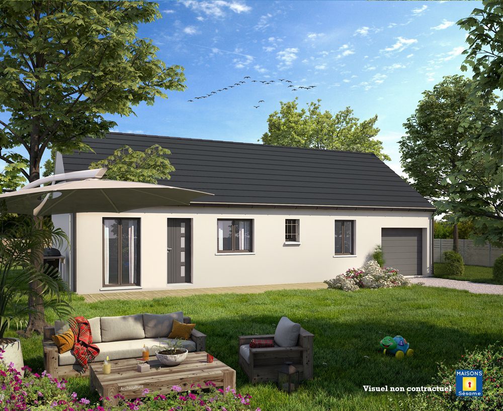 Belle maison individuelle de 79m2 à COUPVRAY (77700)
