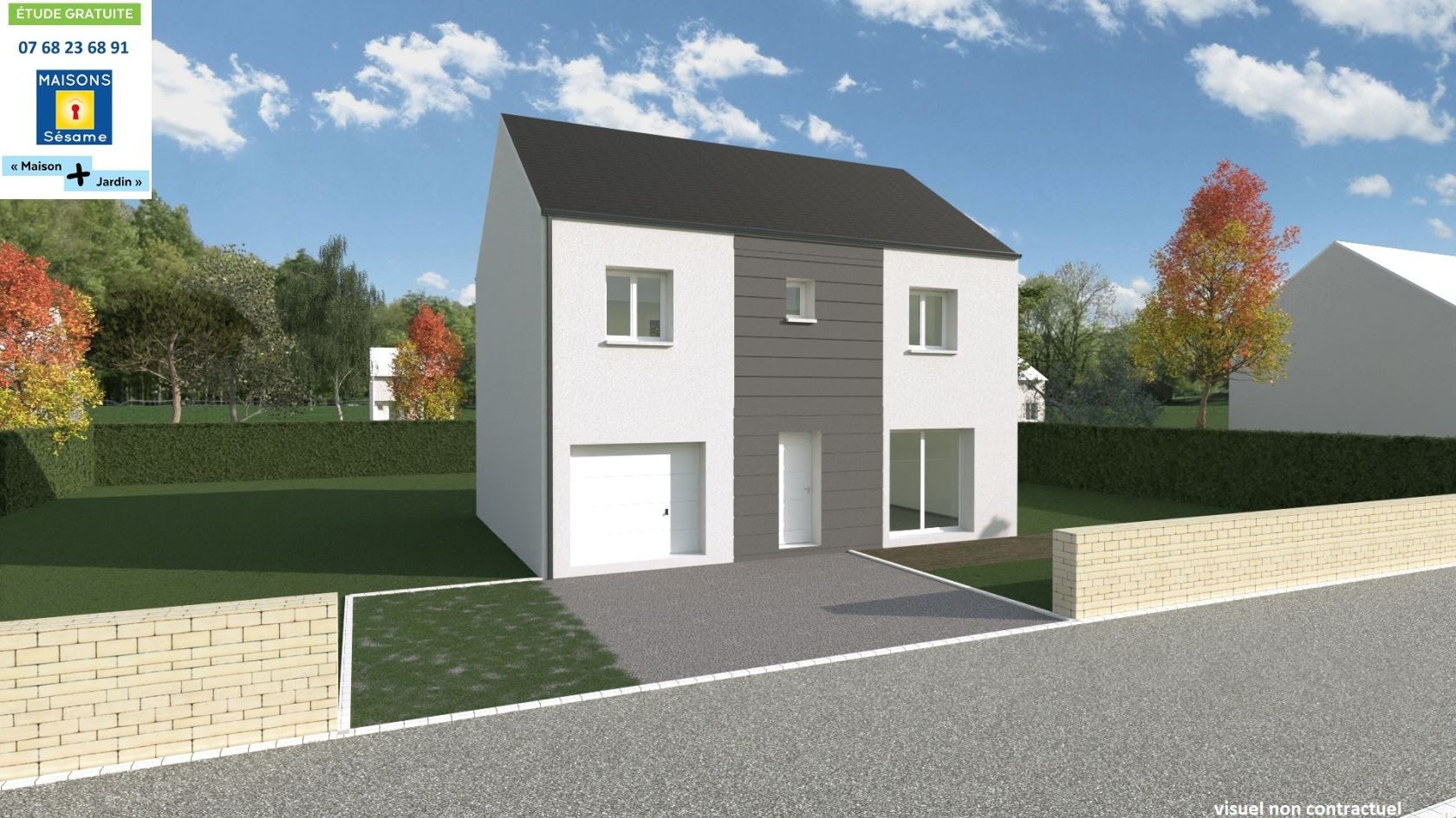 maison à construire de 110m2 à BAULNE