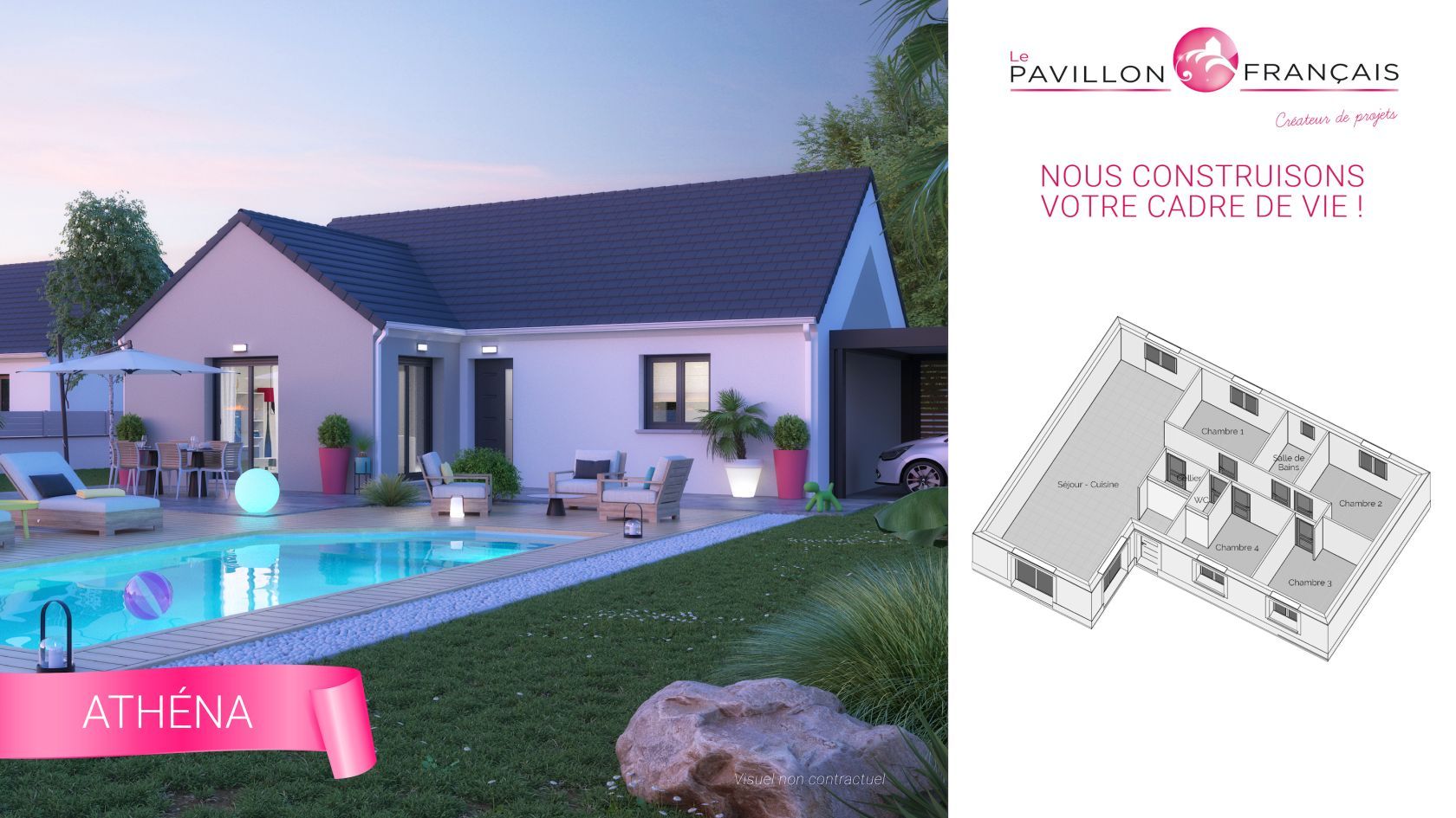 maison individuelle de 100m2 disponible à ROISSY-EN-BRIE