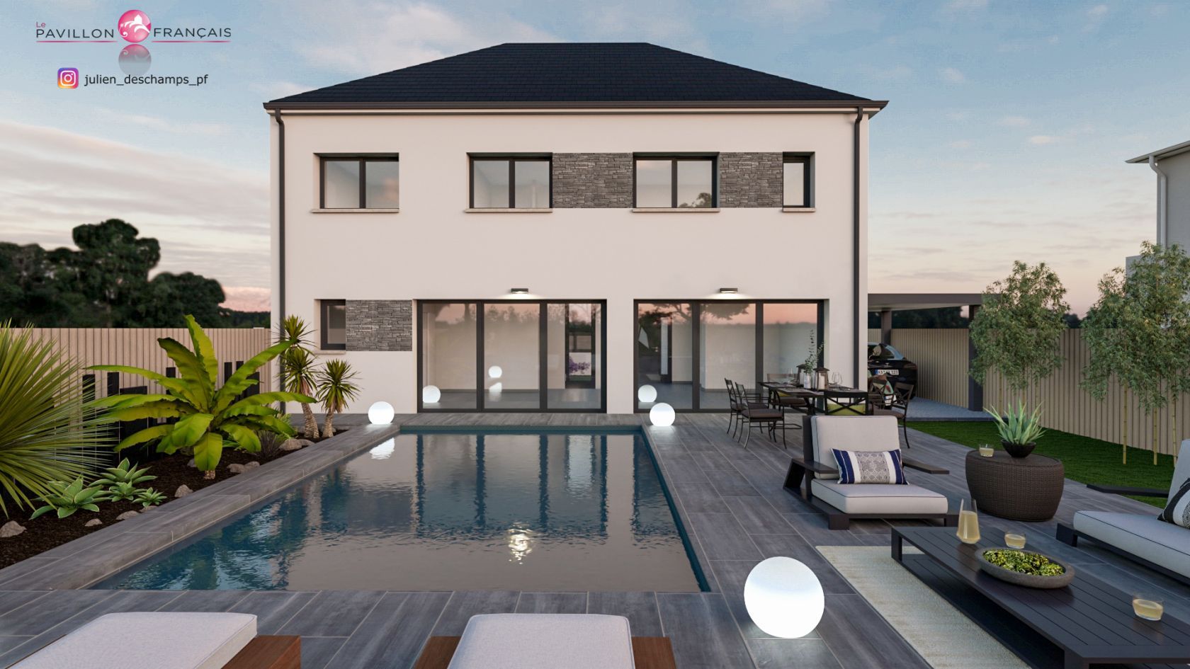 Sublime maison à construire de 140m2 en vente à GUYANCOURT (78280)