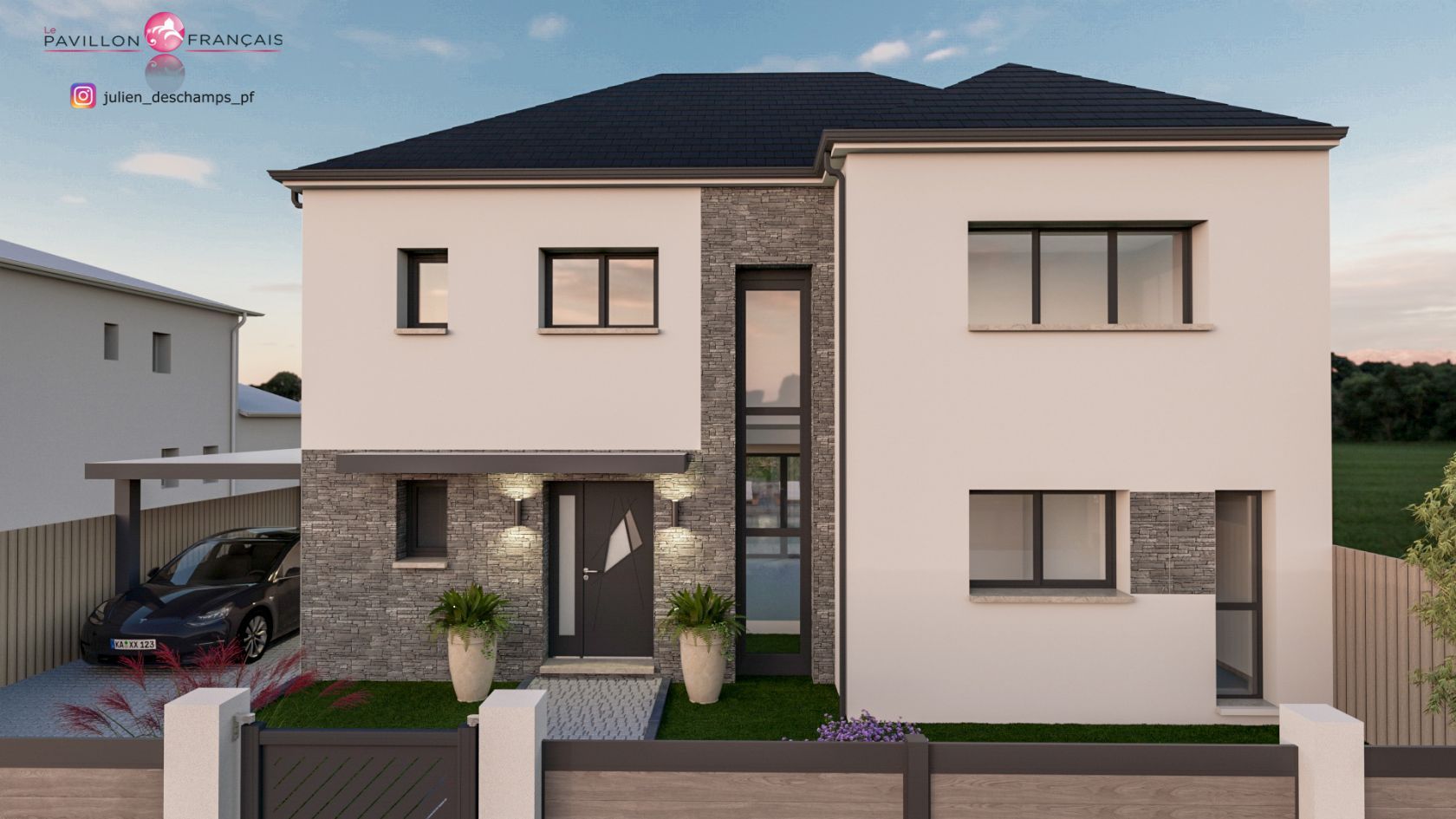 Superbe maison individuelle en vente à GUYANCOURT (78280)
