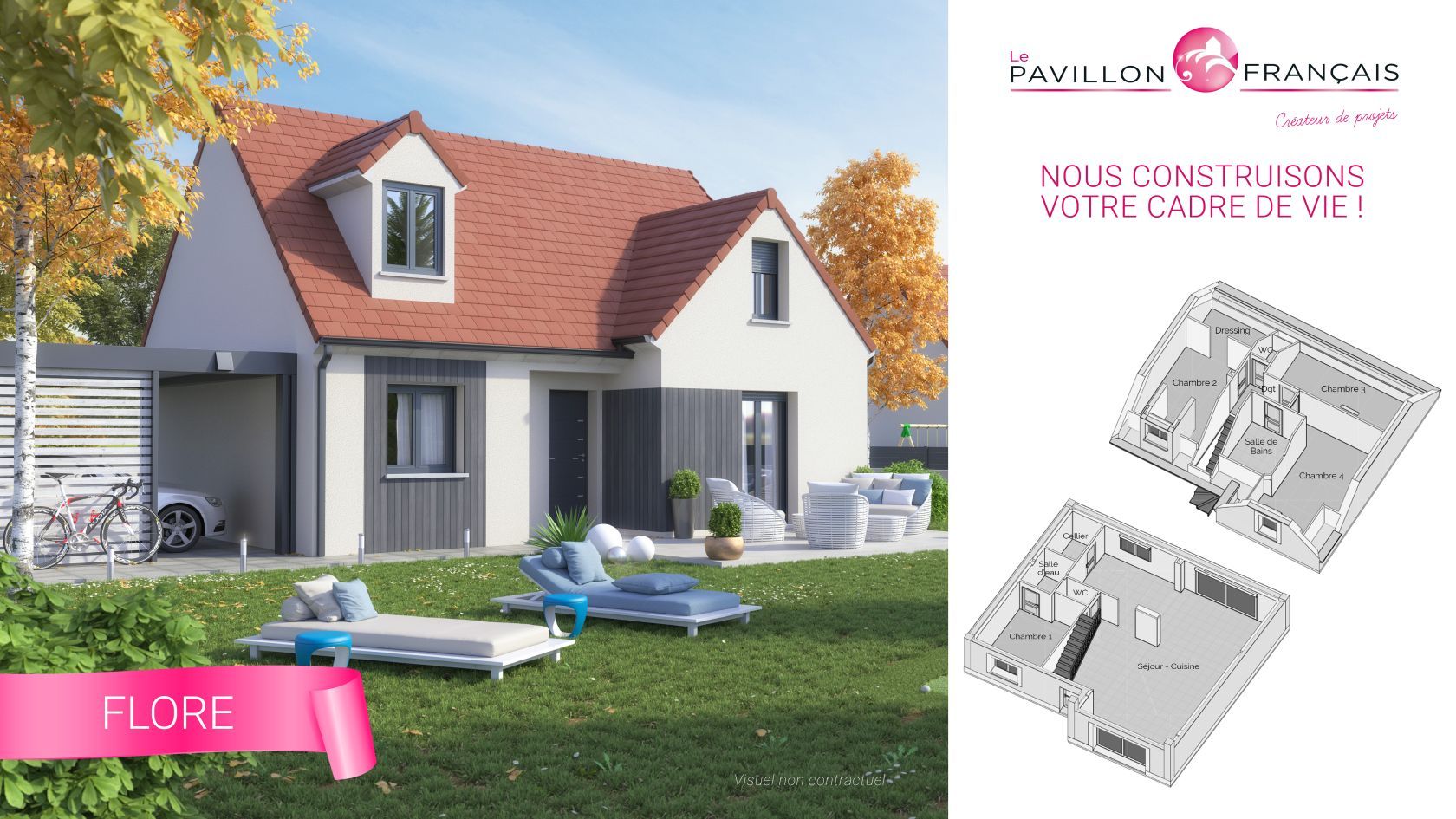Très belle maison individuelle de 115m2 disponible à MEZY-SUR-SEINE