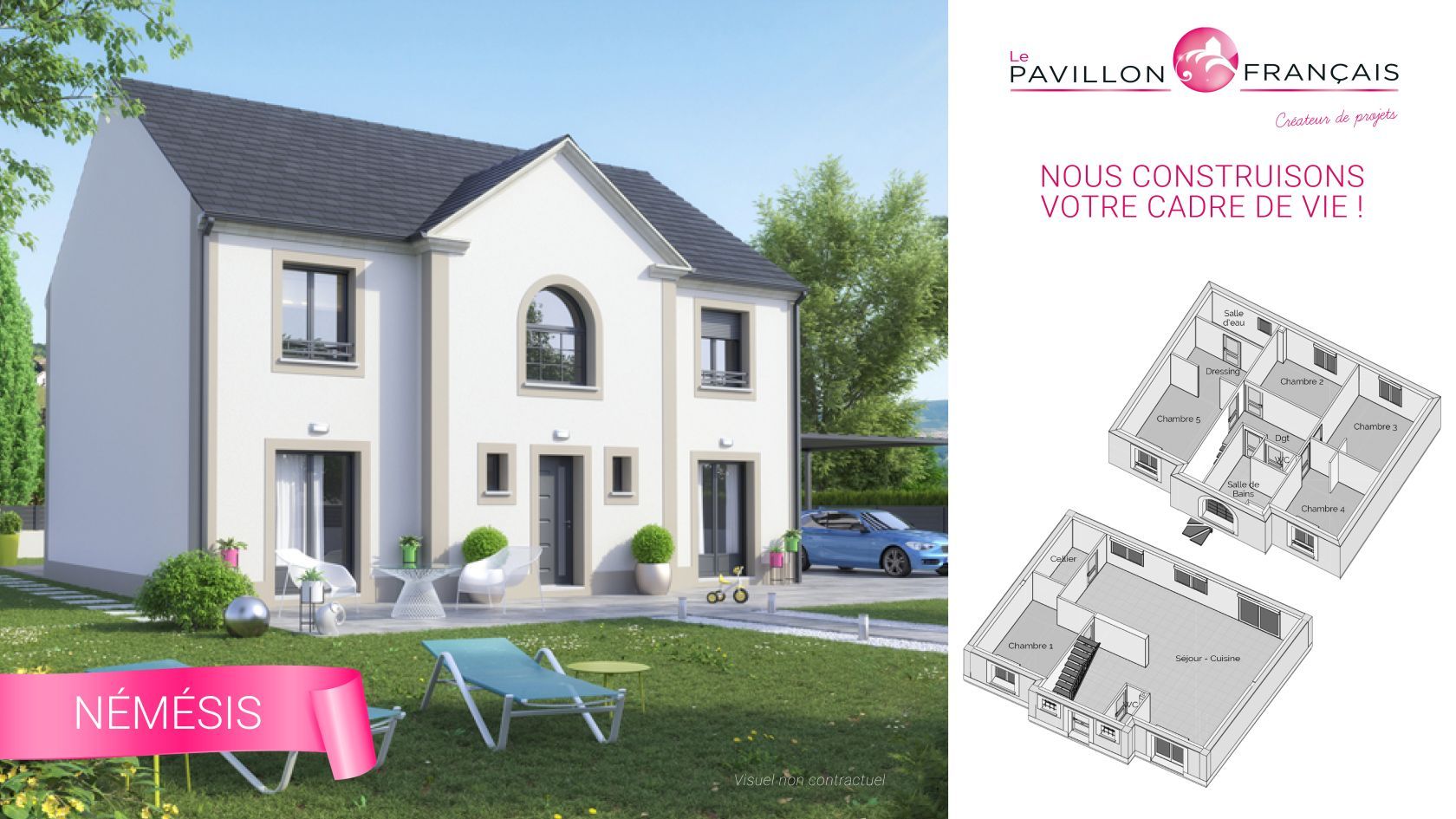 Charmante maison disponible à FONTENAY-MAUVOISIN