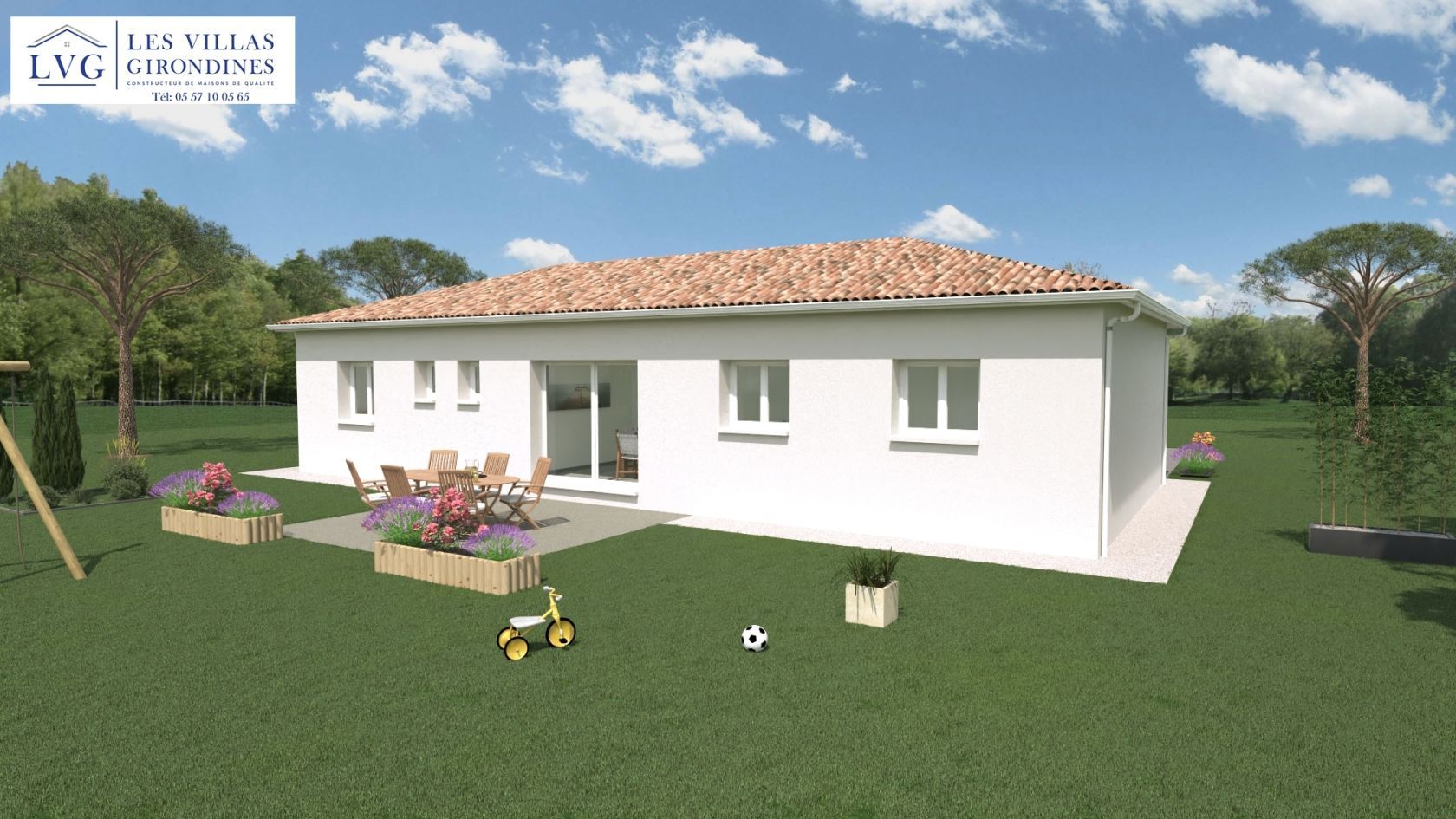 Sublime maison de 94.95m2 disponible à BLAYE