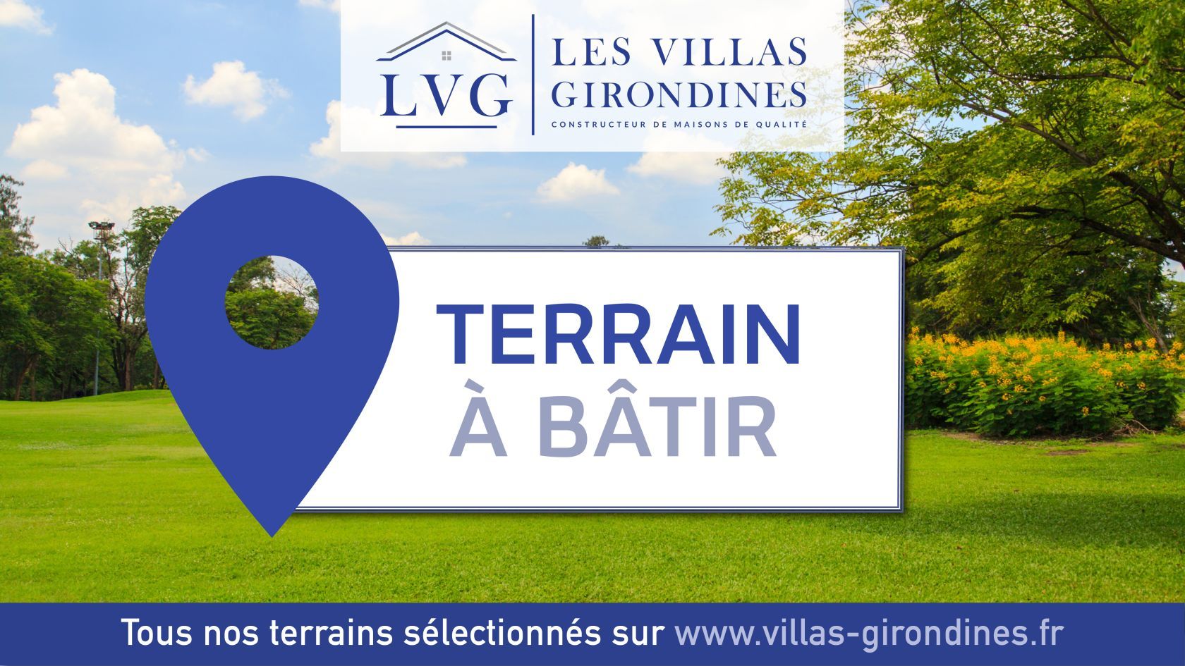 terrain à vendre viabilisé de 577m2 à SAINT-ANDRE-DE-CUBZAC