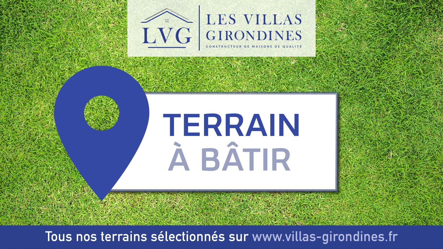 Joli terrain à batir viabilisé de 430m2 en vente à LE TAILLAN-MEDOC (33320)