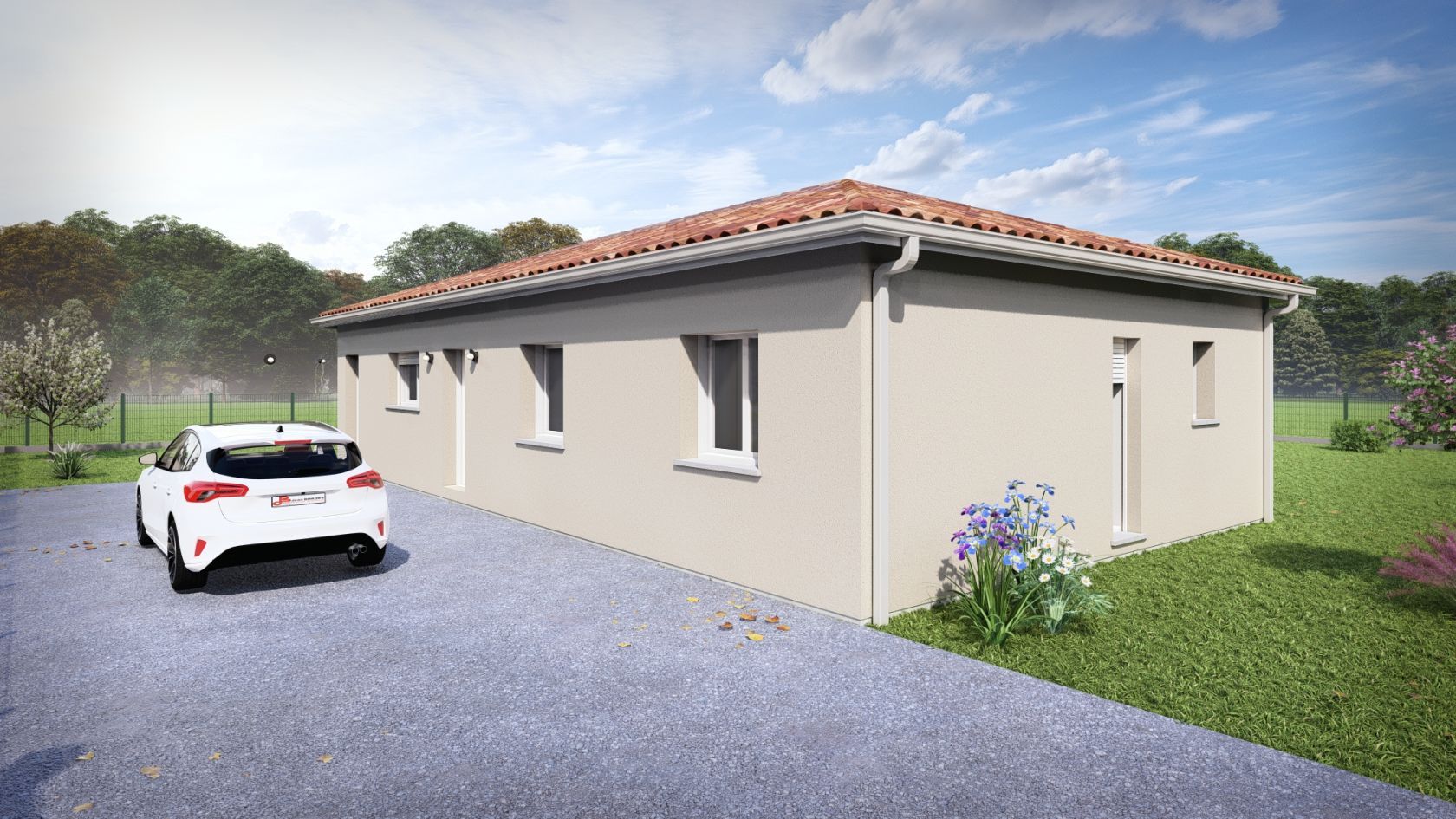 maison à vendre de 100m2 à LUCBARDEZ-ET-BARGUES