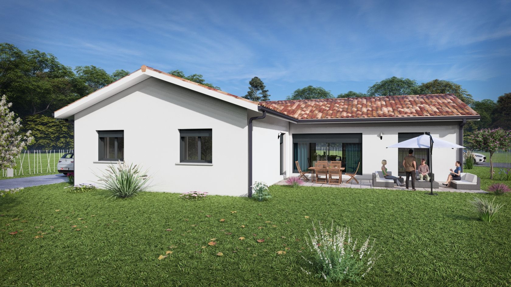 maison individuelle de 145m2 disponible à EYRES-MONCUBE (40500)