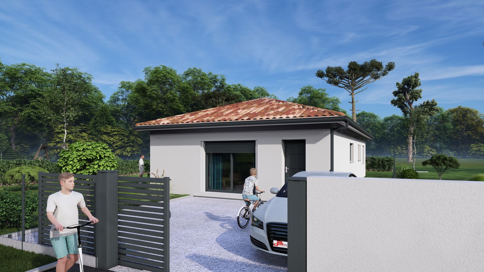 Magnifique maison individuelle de 90m2 en vente à MAURRIN (40270)