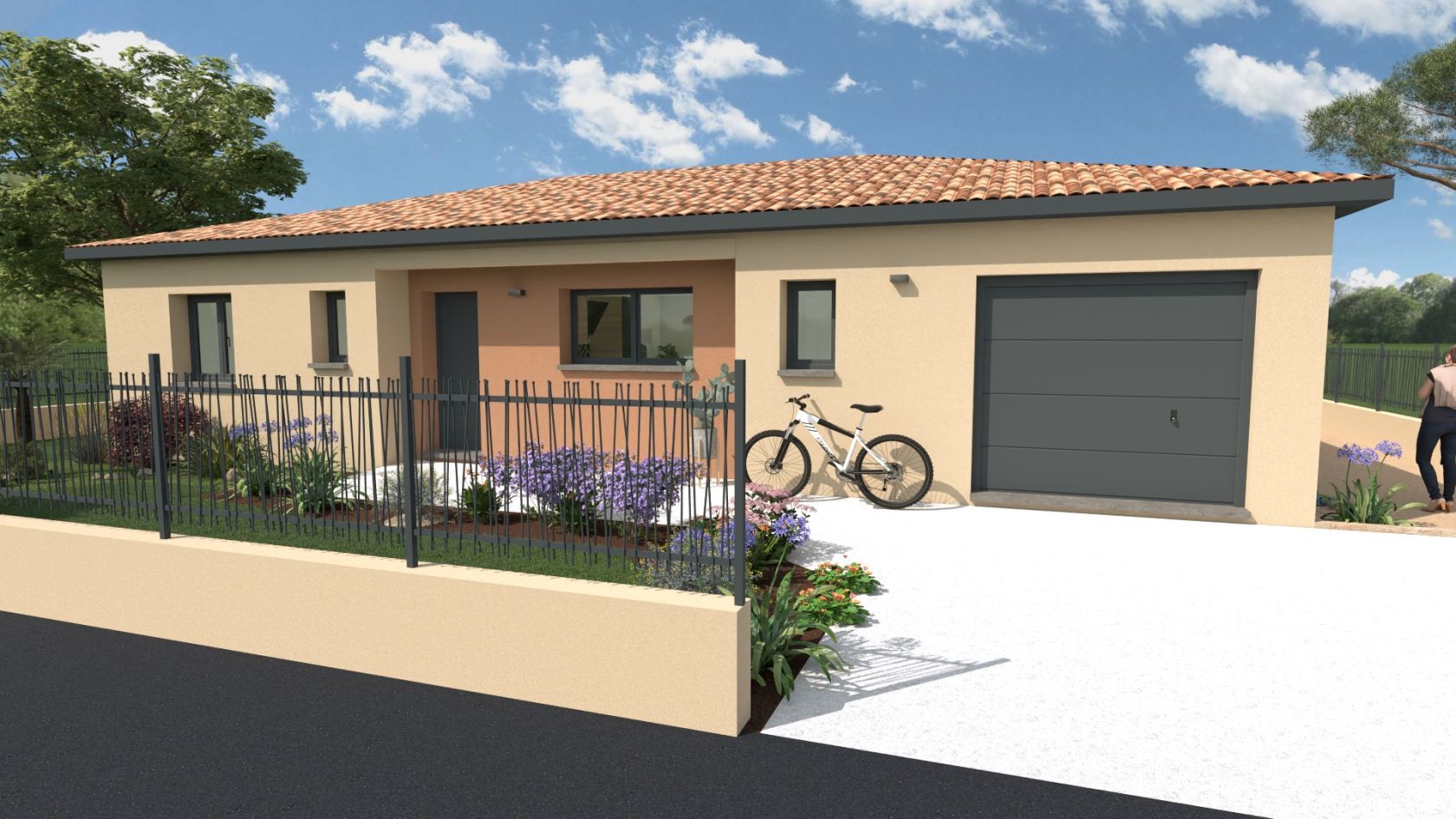 maison à construire de 130m2 disponible à SAINT-ANDRE-DE-ROQUELONGUE (11200)