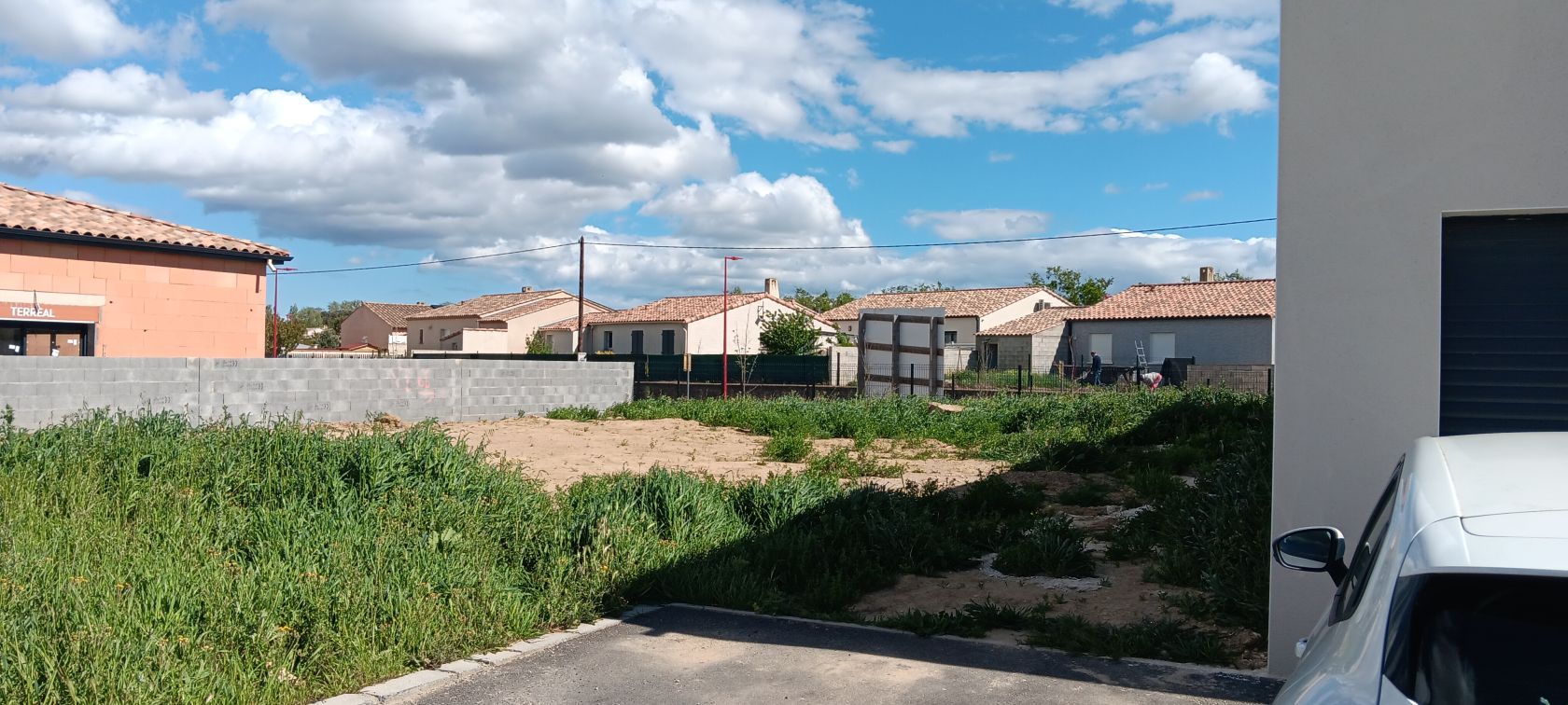 Agréable terrain à batir viabilisé de 422m2 en vente à CANET