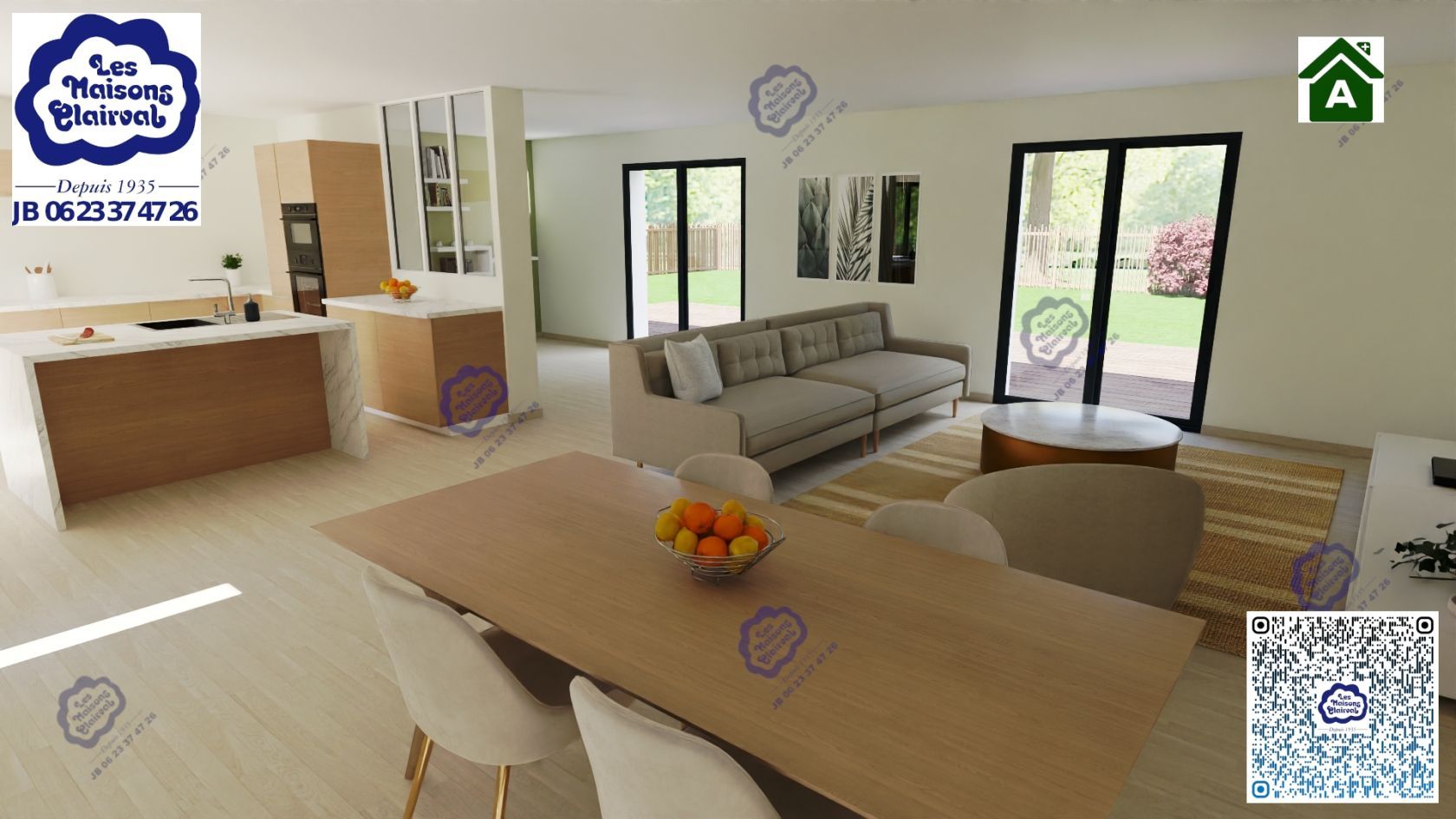 Joli terrain à vendre viabilisé en vente à NIBELLE