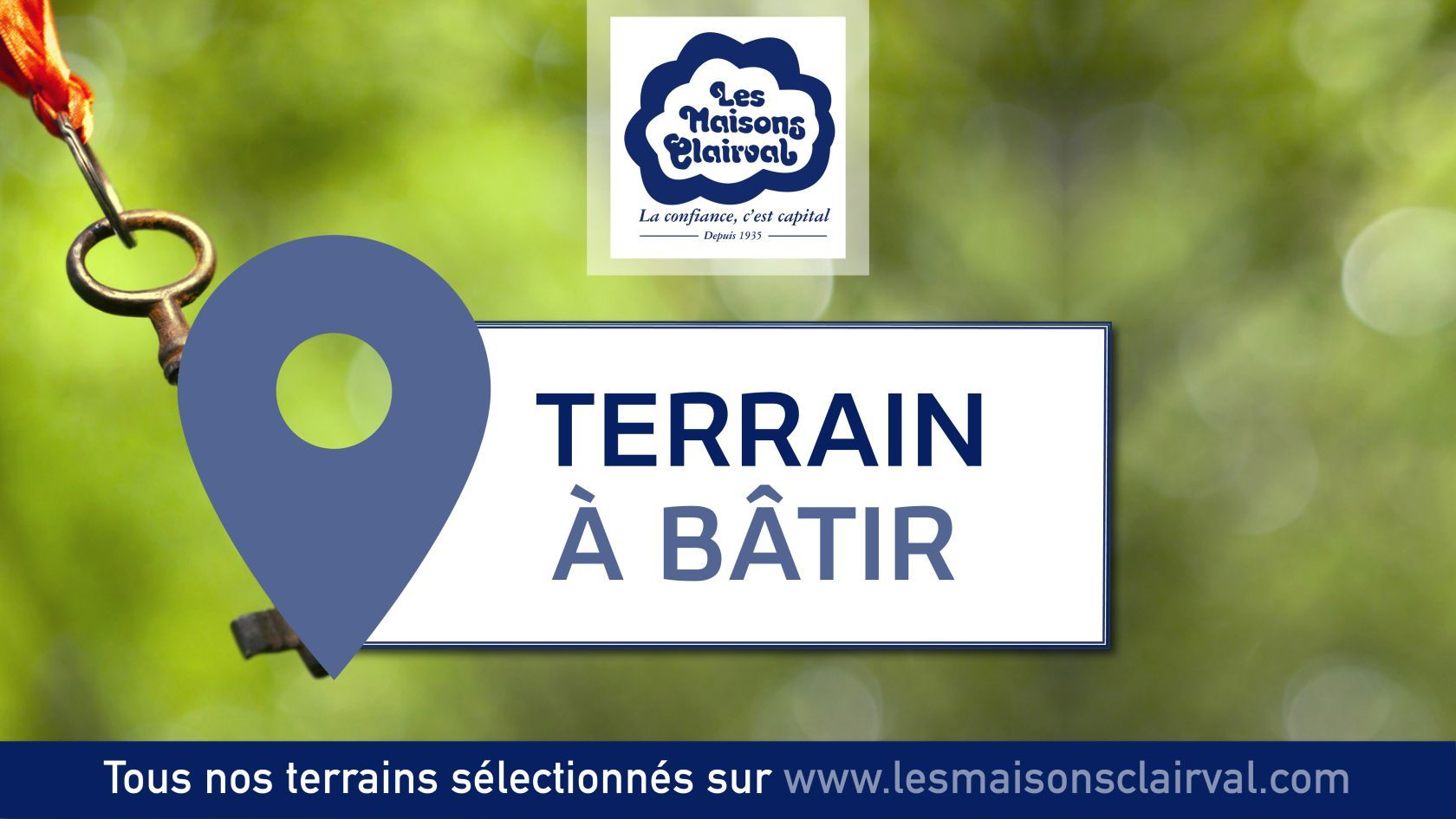 Magnifique terrain à batir viabilisé de 281m2 disponible à BIEVRES (91570)