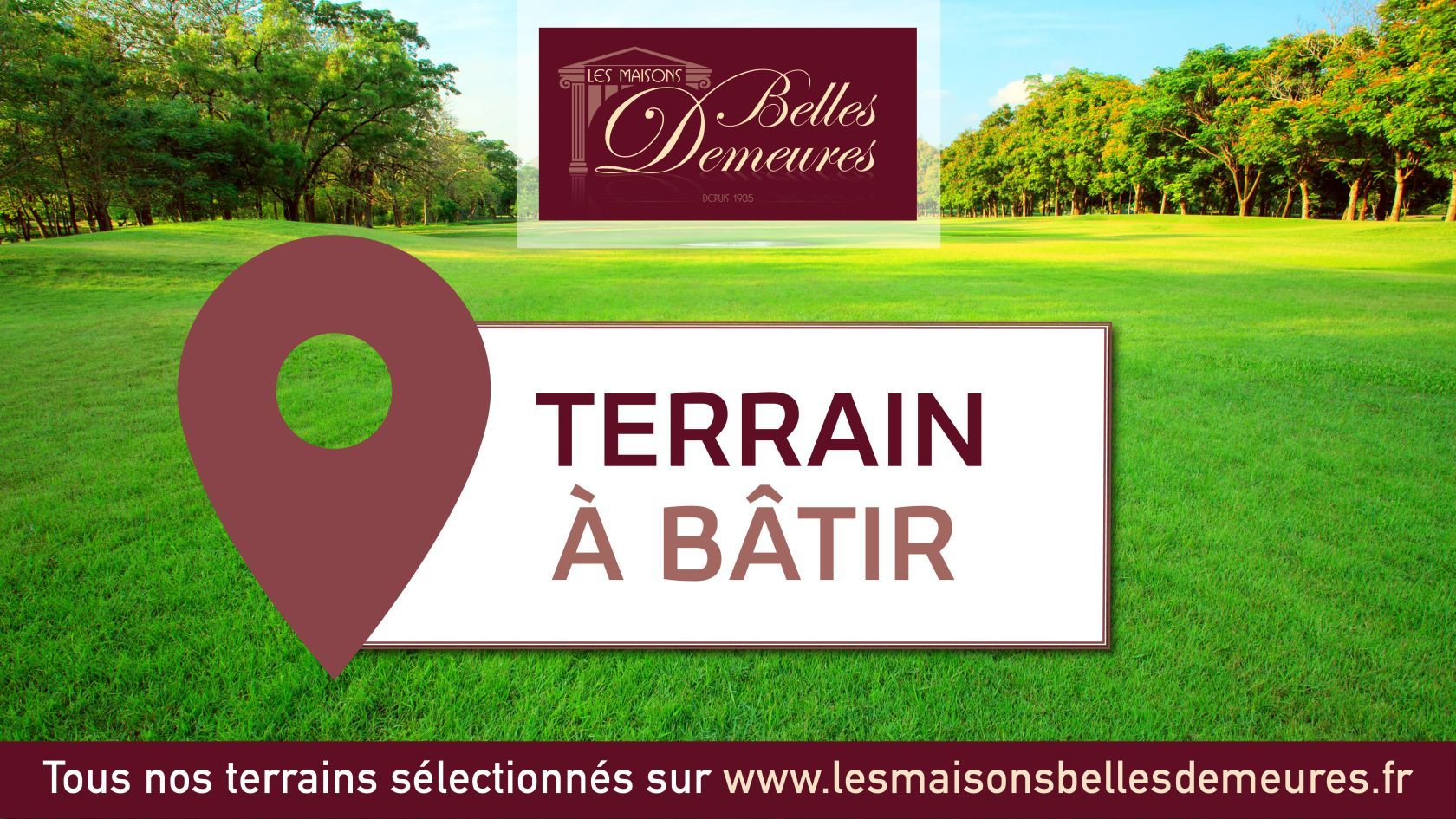 terrain à vendre de 1316m2 en vente à JOUARS-PONTCHARTRAIN