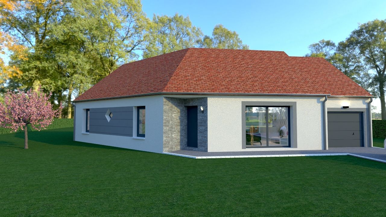 Superbe maison à construire de 92m2 à BU