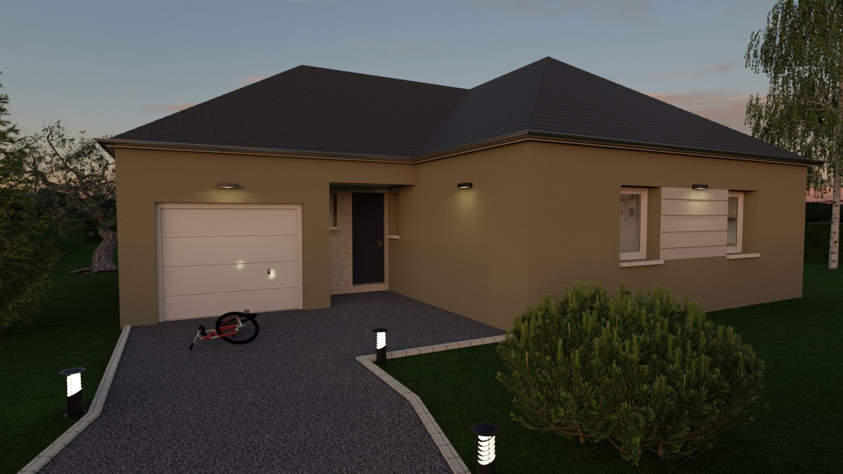 maison de 90m2 en vente à LONGNES