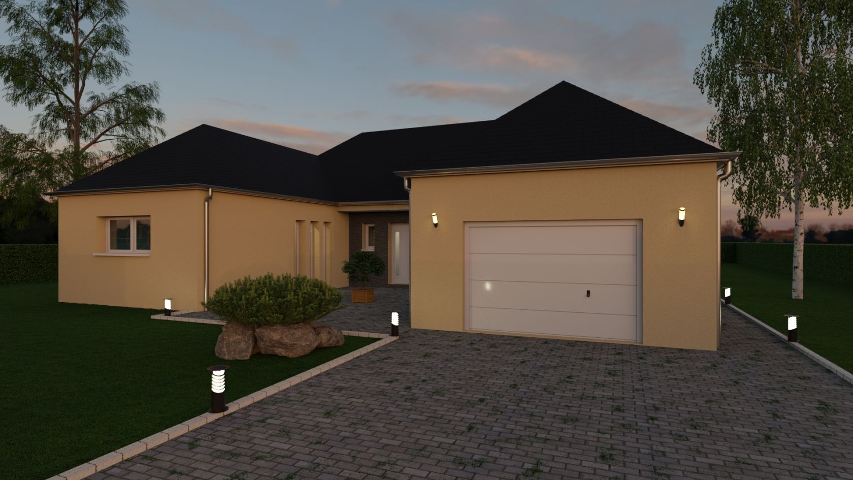 Charmante maison à construire de 126m2 disponible à BOUAFLE